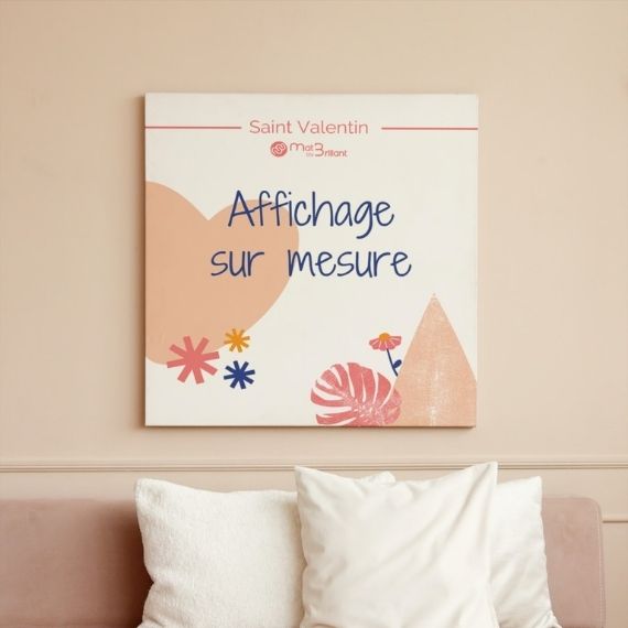 Affichage saint valentin